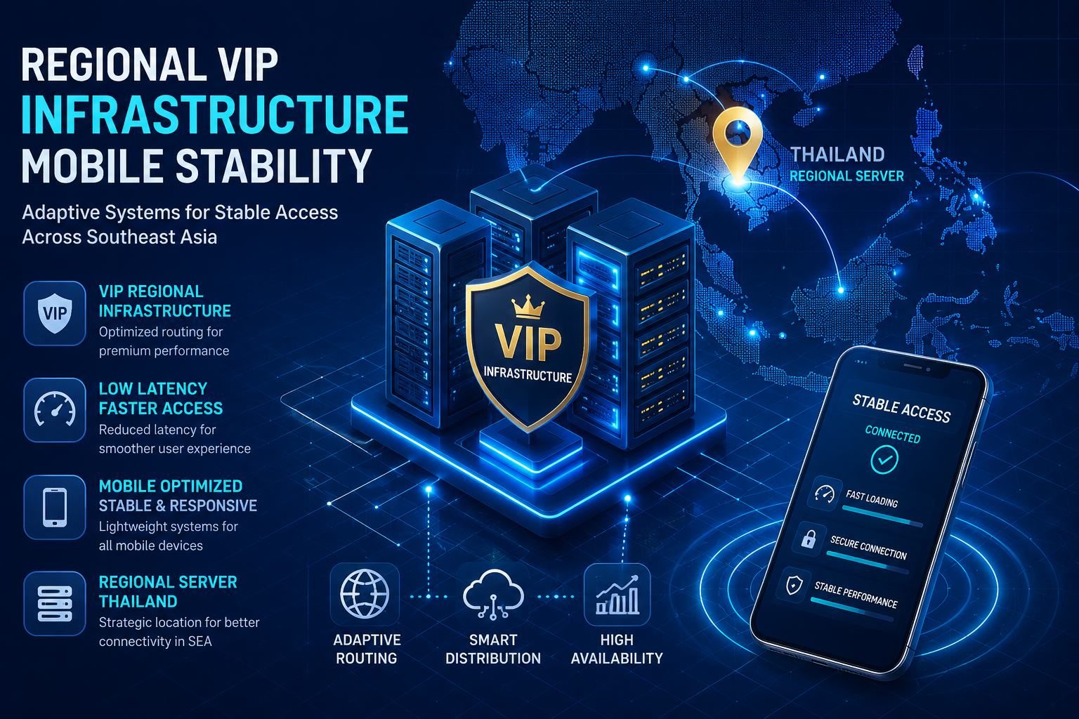 Regional VIP Infrastructure and Mobile Stability Optimization in Southeast Asian Platforms